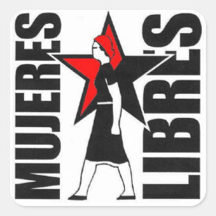 mujeres libres sticker