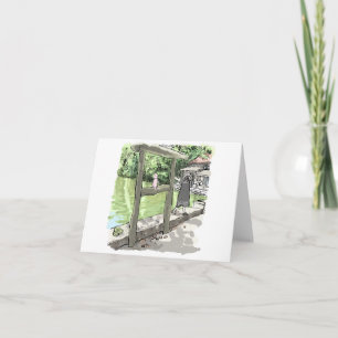 Muji Saire Note Card