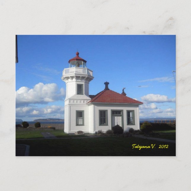 Mukilteo Light Postcard (Front)