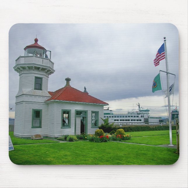 Mukilteo Lighthouse Mouse Mat (Front)