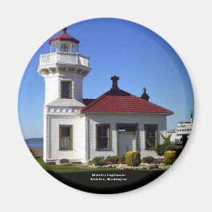 Mukilteo Lighthouse, Mukilteo, Washington Magnet