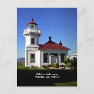 Mukilteo Lighthouse, Mukilteo, Washington Postcard