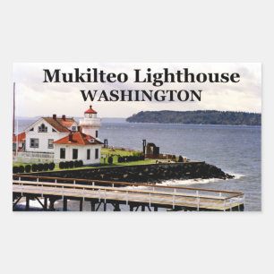 Mukilteo Lighthouse, Washington Stickers #1