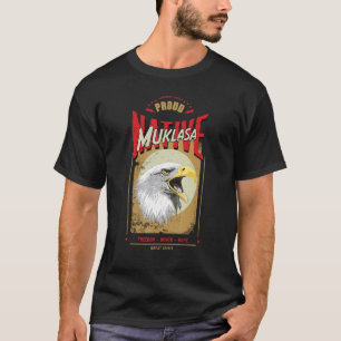 Muklasa Native American Eagle Spirit Vintage Honou T-Shirt