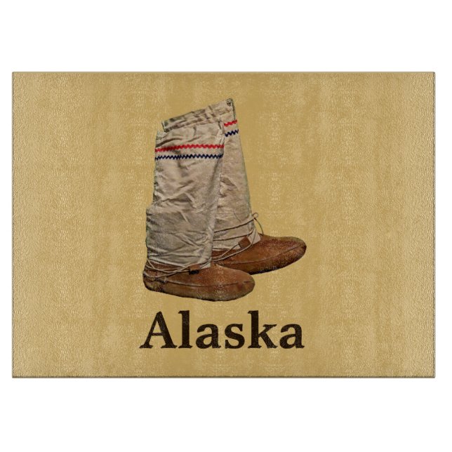 Mukluks Cutting Board (Front)
