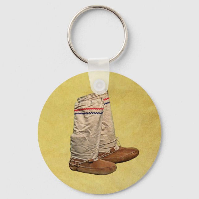 Mukluks Key Ring (Front)
