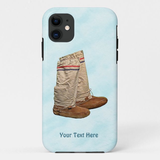 Mukluks On Snow Case-Mate iPhone Case (Back)