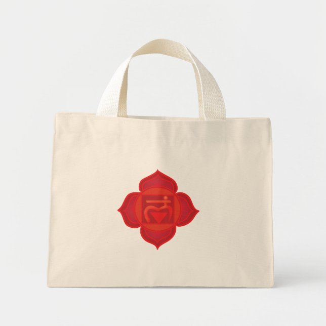 Muladhara chakra  Tiny Tote (Front)