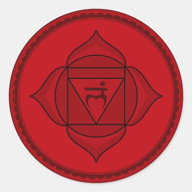 muladhara or root chakra  Sticker (Front)