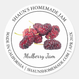 Mulberry Jam Modern label