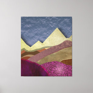 Mulberry Mountains Canvas Print