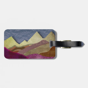 Mulberry Mountains Luggage Tag