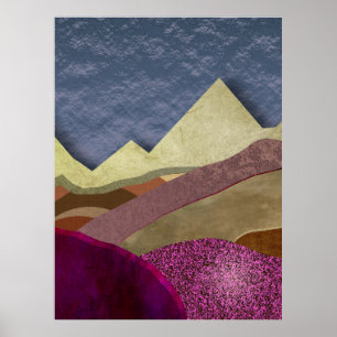 Mulberry Mountains Poster