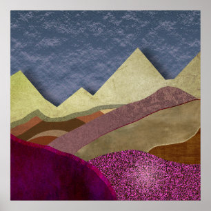 Mulberry Mountains Poster