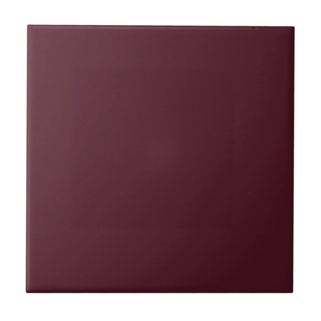 Mulberry Purple Solid Colour Tile (Front)