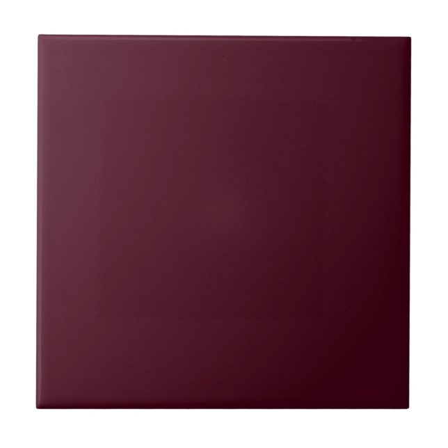 Mulberry Purple Solid Colour Tile (Front)
