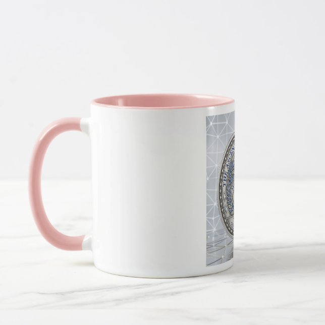 Mulberry Racoon Coin Mug (Left)