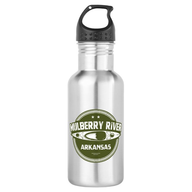 Mulberry River, Arkansas 532 Ml Water Bottle (Front)