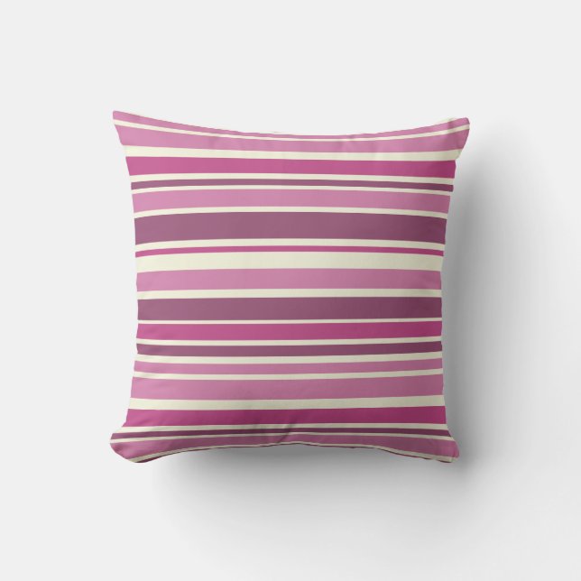 Mulberry Stripes Cushion (Front)
