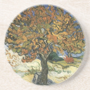 Mulberry Tree by van Gogh Coaster