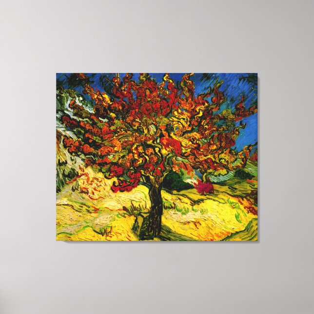 Mulberry Tree Van Gogh Fine Art Canvas Print (Front)