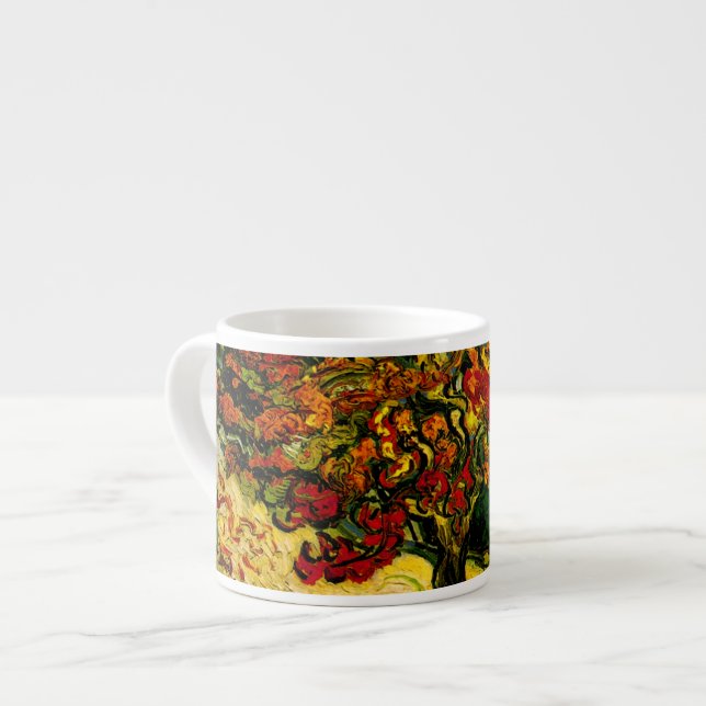 Mulberry Tree Van Gogh Fine Art Espresso Cup (Front Left)