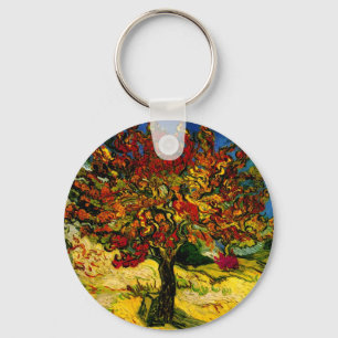 Mulberry Tree Van Gogh Fine Art Key Ring