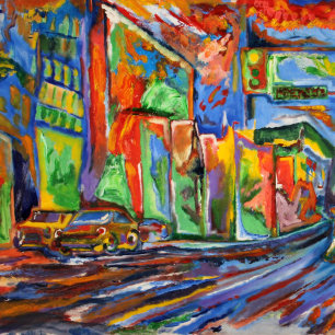 Mulder & Scully Synesthesia Painting Playing Cards