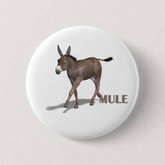 mule 6 cm round badge