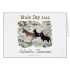 "Mule Day 2012: Columbia, Tn." Horizontal Card