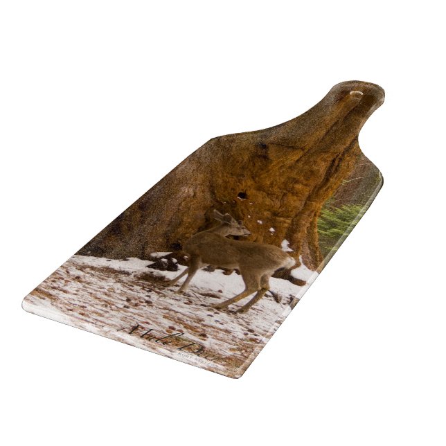 Mule Deer Cutting Board (Corner)
