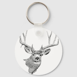 Mule Deer Key Ring