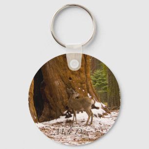 Mule Deer Key Ring