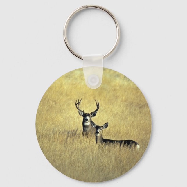 Mule Deer Key Ring (Front)