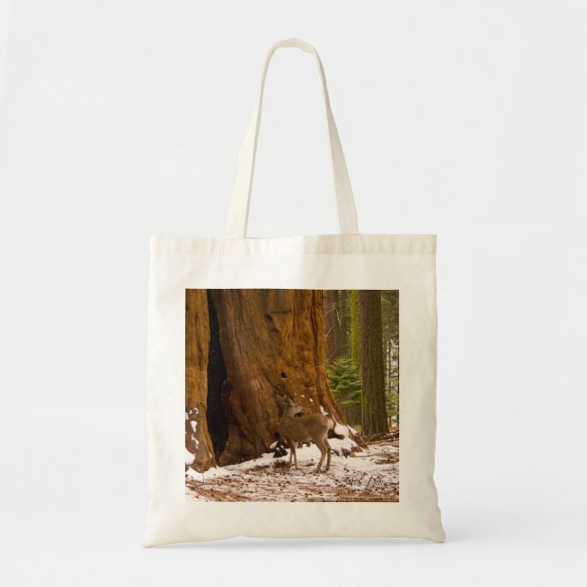 Mule Deer Tote Bag (Front)
