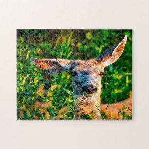 Mule Deer Wyoming . Jigsaw Puzzle