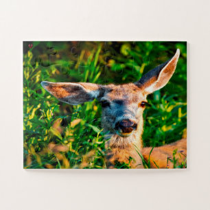 Mule Deer Wyoming Jigsaw Puzzle