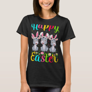 Mule Funny Easter Egg Bunny Mule Happy Easter T-Shirt