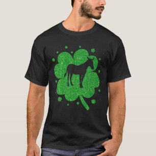 Mule Lover Funny Irish Shamrock Mule St. Patrick's T-Shirt