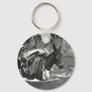 Mule skinners attached to 2nd Bn_War Image Key Ring
