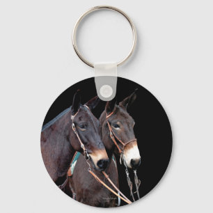 Mule Twosome Key Ring