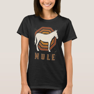 Mule Vintage Retro Classic Animal Love T-Shirt
