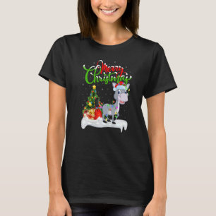 Mule  Xmas Decorations Santa Mule Christmas T-Shirt