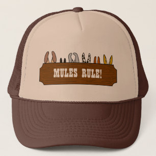 Mules Rule! Trucker Hat
