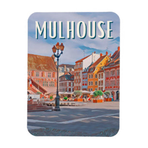 Mulhouse Photo Vintage Magnet