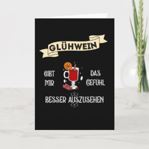 Mulled Wine Christmas Time Advent Time Christmas Card