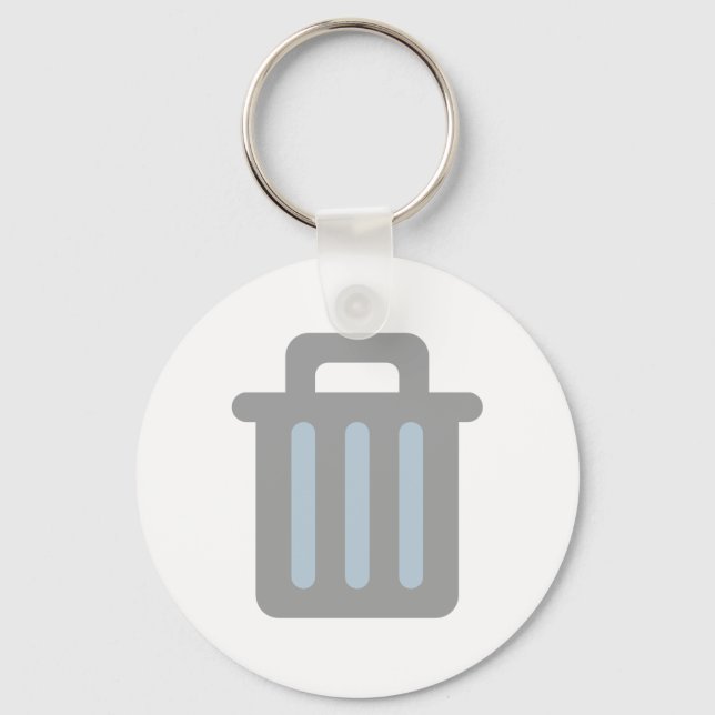 Mülleimer trash bin key ring (Front)
