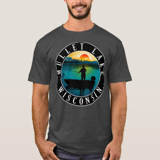 Mullet Lake Wisconsin Canoeing T-Shirt