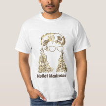 Mullet Madness White Men’s Value Tshirt