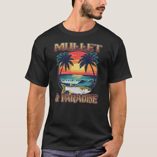 MULLET & PARADISE T-Shirt (Front)